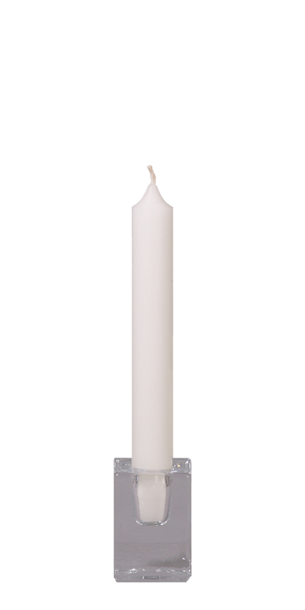 HAushaltskerze 8K -175 x 22 mm, elfenbein, mit Konus