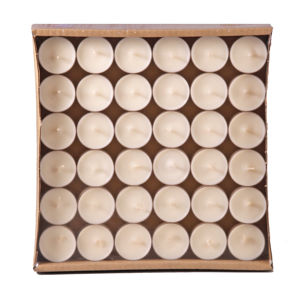 Tray mit Teelichten 111 (Durchsichtige Hülle)