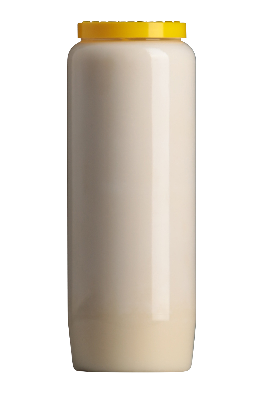 Ewiglichtölkerzen Monulux, klar. Brennt etwa 9 Tage. Größe: 180 x 67 mm. Verpackung: 20 Stück.