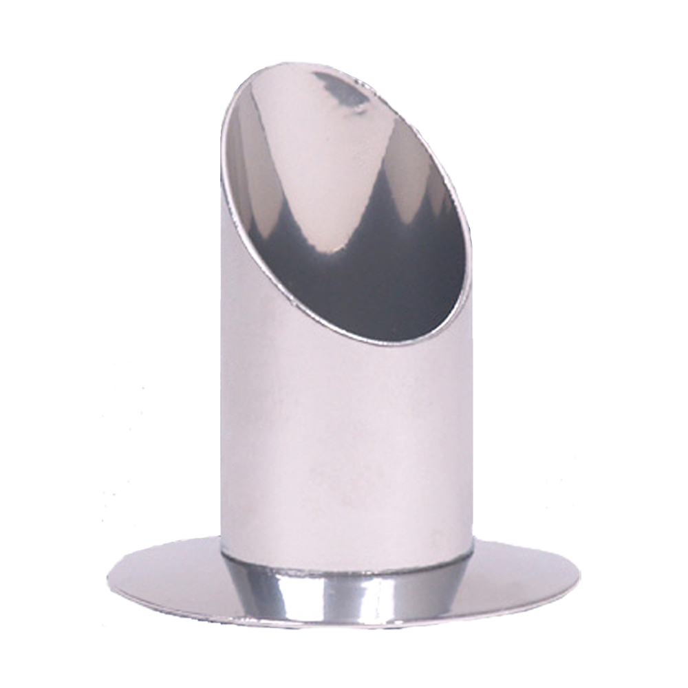 Rohrleuchter für 4 cm Kerzen Farbe: chrom glänzend