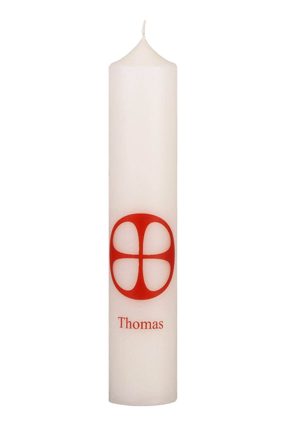 Apostelkerze "Thomas", 300x60 mm, Transferdruck